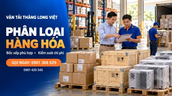 Vận Tải Thăng Long Việt - Bốc Xếp Cẩn Thận, Nâng Niu Mọi Kiện Hàng