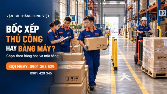 Vận Tải Thăng Long Việt - Bốc Xếp Cẩn Thận, Nâng Niu Mọi Kiện Hàng
