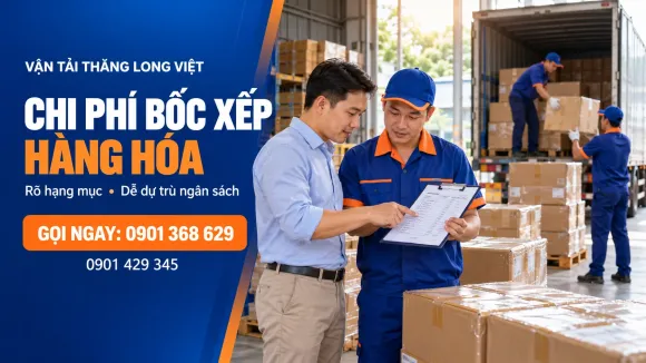 Vận Tải Thăng Long Việt - Bốc Xếp Cẩn Thận, Nâng Niu Mọi Kiện Hàng