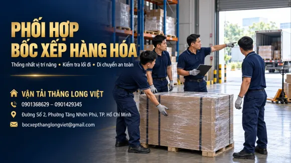 Vận Tải Thăng Long Việt - Bốc Xếp Cẩn Thận, Nâng Niu Mọi Kiện Hàng