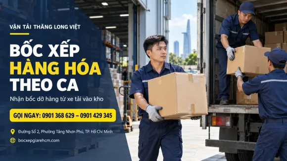 Vận Tải Thăng Long Việt - Bốc Xếp Cẩn Thận, Nâng Niu Mọi Kiện Hàng