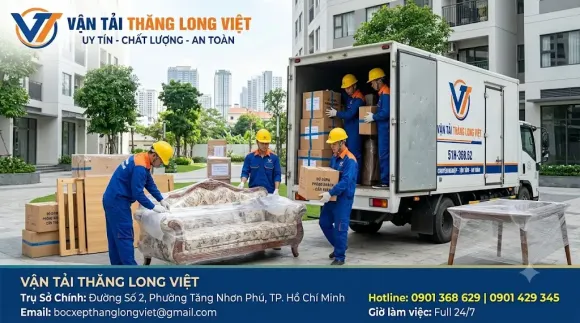 Vận Tải Thăng Long Việt - Bốc Xếp Cẩn Thận, Nâng Niu Mọi Kiện Hàng
