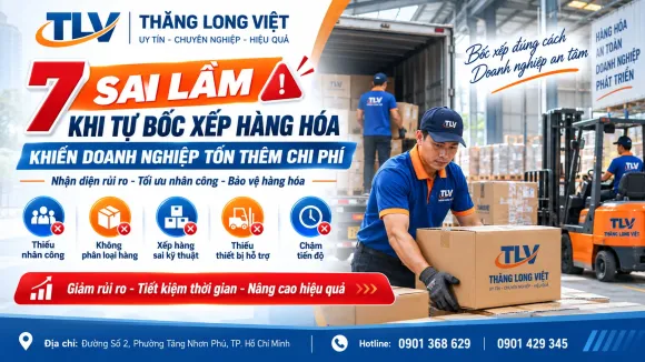 7 Sai Lầm Khi Tự Bốc Xếp Hàng Hóa Khiến Doanh Nghiệp Tốn Thêm Chi Phí