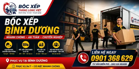 Bốc Xếp Hàng Nặng – Nhân Công Bốc Dỡ Hàng Hóa Chuyên Nghiệp