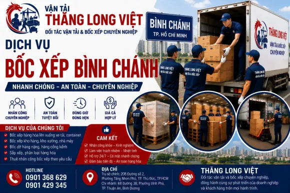 Bốc Xếp Hàng Nặng – Nhân Công Bốc Dỡ Hàng Hóa Chuyên Nghiệp