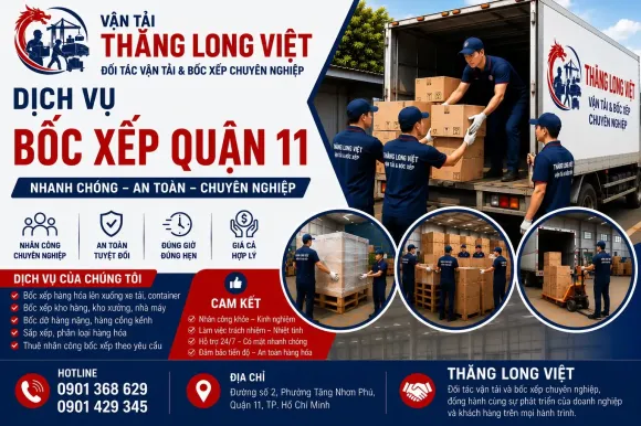 Bốc Xếp Hàng Nặng – Nhân Công Bốc Dỡ Hàng Hóa Chuyên Nghiệp