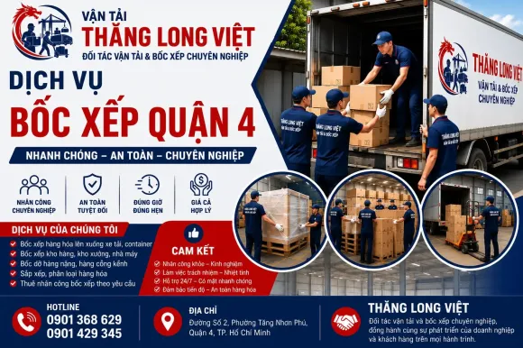 Bốc Xếp Hàng Nặng – Nhân Công Bốc Dỡ Hàng Hóa Chuyên Nghiệp