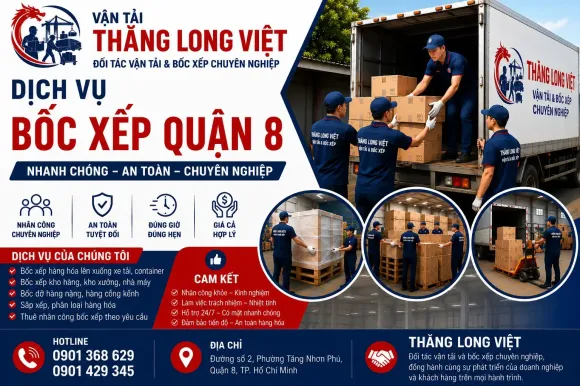 Bốc Xếp Hàng Nặng – Nhân Công Bốc Dỡ Hàng Hóa Chuyên Nghiệp