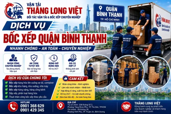 Bốc Xếp Hàng Nặng – Nhân Công Bốc Dỡ Hàng Hóa Chuyên Nghiệp