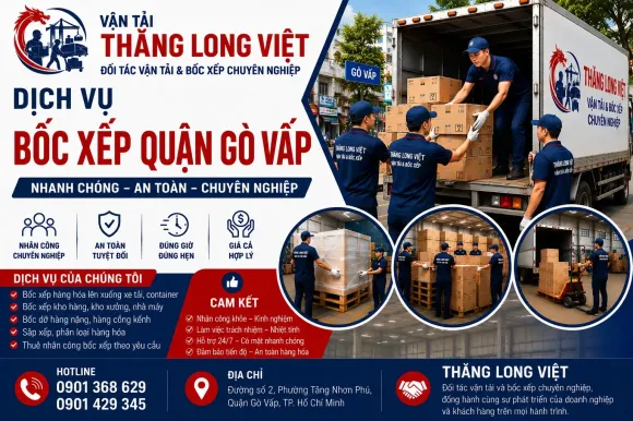 Bốc Xếp Hàng Nặng – Nhân Công Bốc Dỡ Hàng Hóa Chuyên Nghiệp