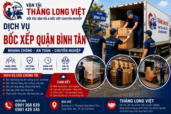 Bốc Xếp Hàng Nặng – Nhân Công Bốc Dỡ Hàng Hóa Chuyên Nghiệp