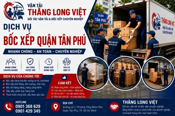 Bốc Xếp Hàng Nặng – Nhân Công Bốc Dỡ Hàng Hóa Chuyên Nghiệp