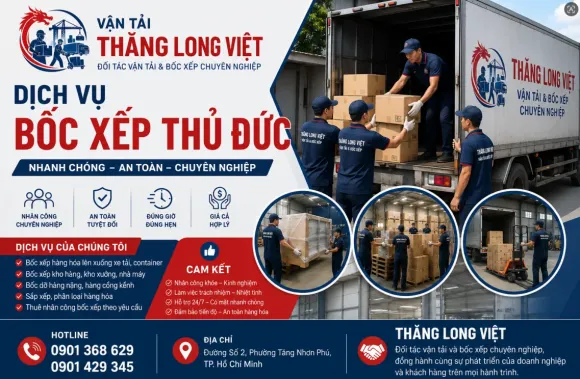 Bốc Xếp Hàng Nặng – Nhân Công Bốc Dỡ Hàng Hóa Chuyên Nghiệp