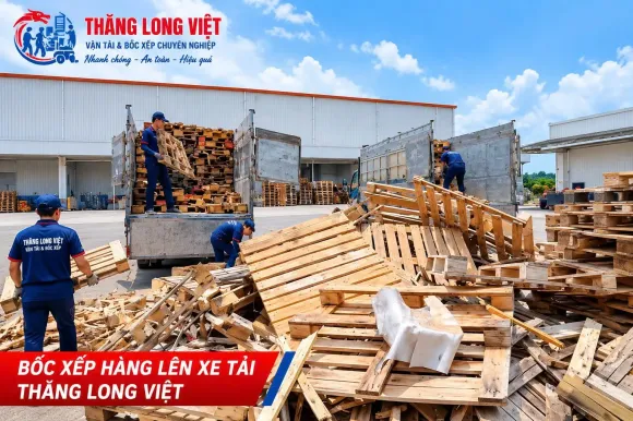 Bốc Xếp Xe Tải – Nhân Công Bốc Dỡ Hàng Hóa Chuyên Nghiệp