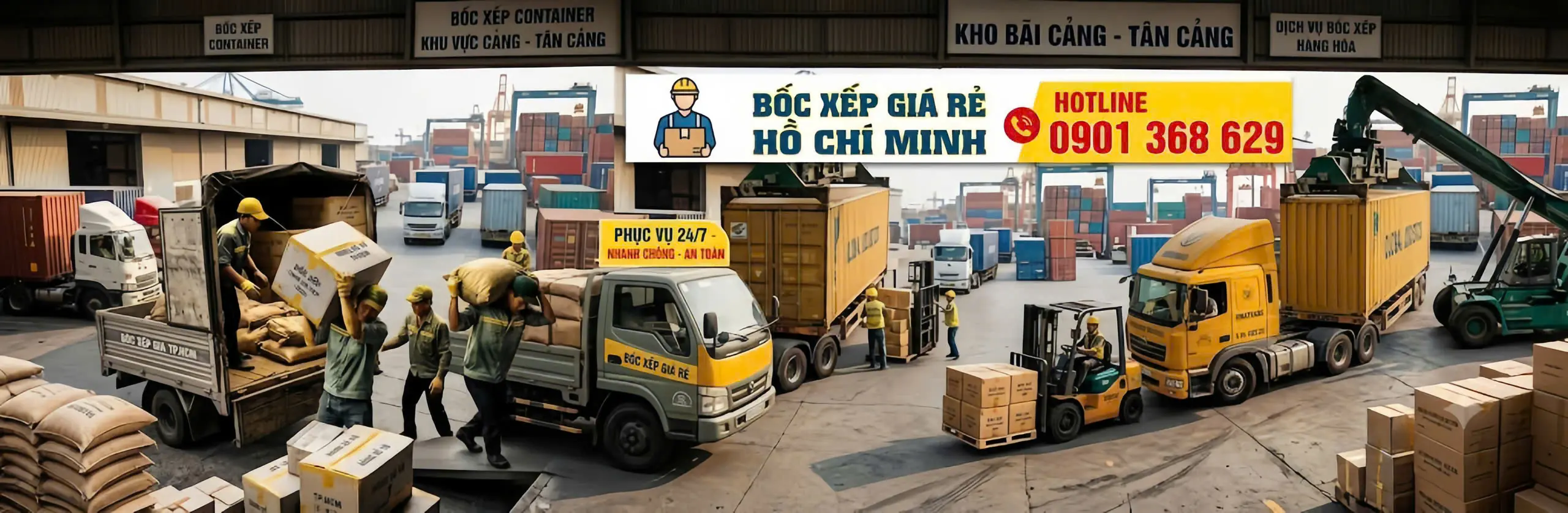  DỊCH VỤ VẬN TẢI BỐC XẾP GIÁ RẺ HỒ CHÍ MINH