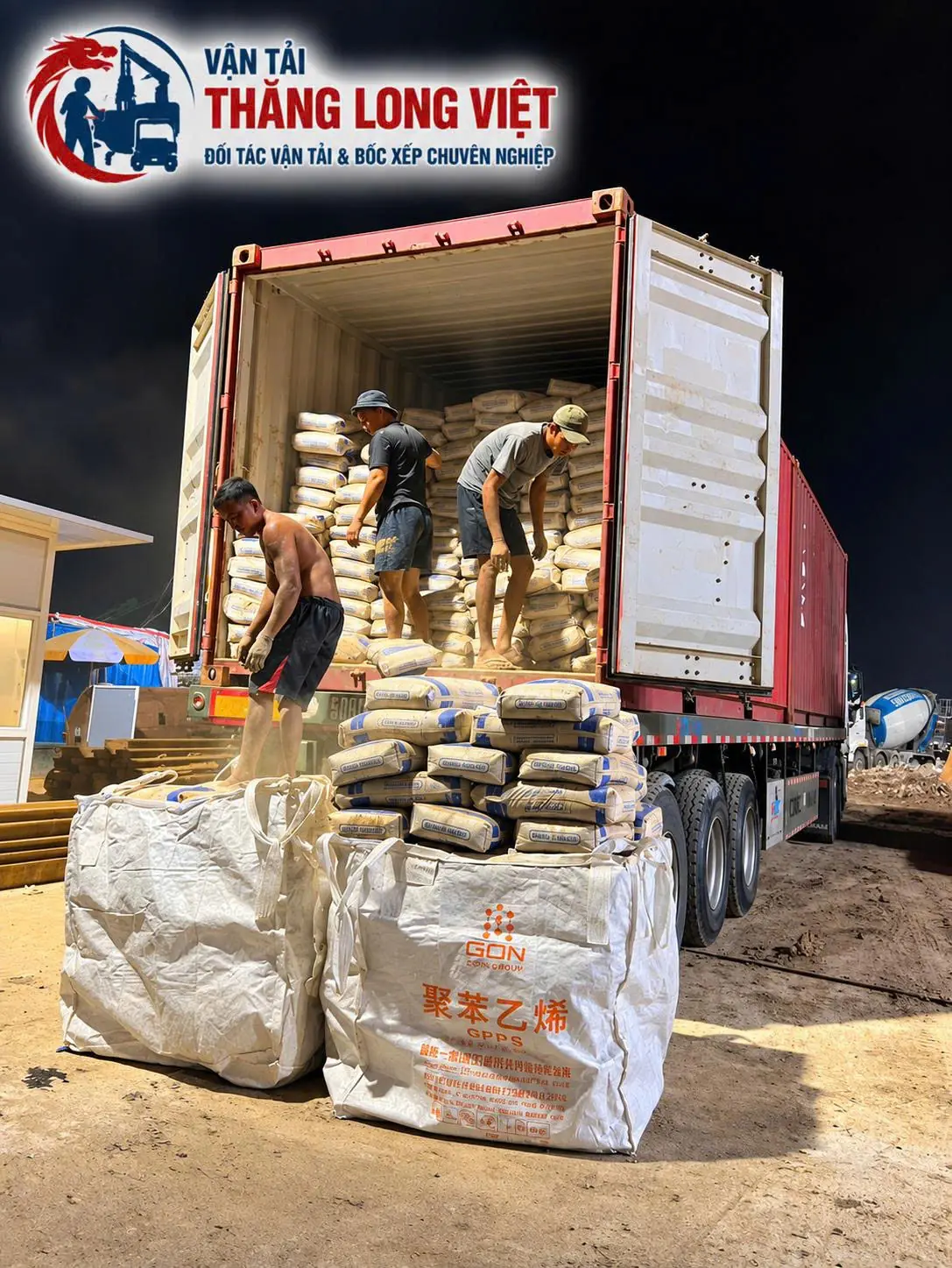 Bốc xếp kho xưởng container Dĩ An B&igrave;nh Dương