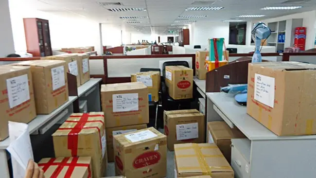 Dịch vụ chuyển đóng gói chuyển văn phòng