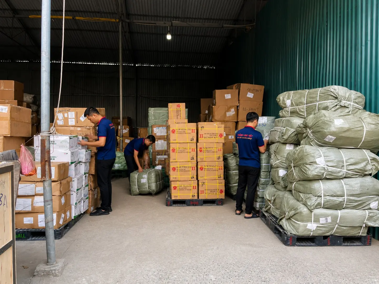 Dịch vụ bốc xếp kho xưởng TPHCM